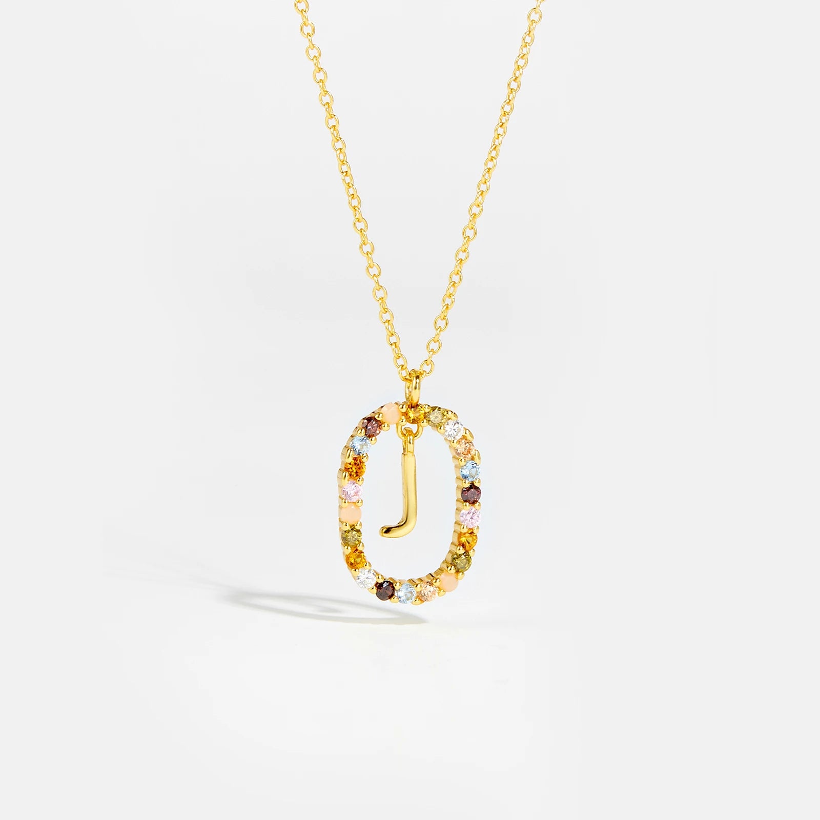 Gold Letters A - Z  Necklace, Say My Name.