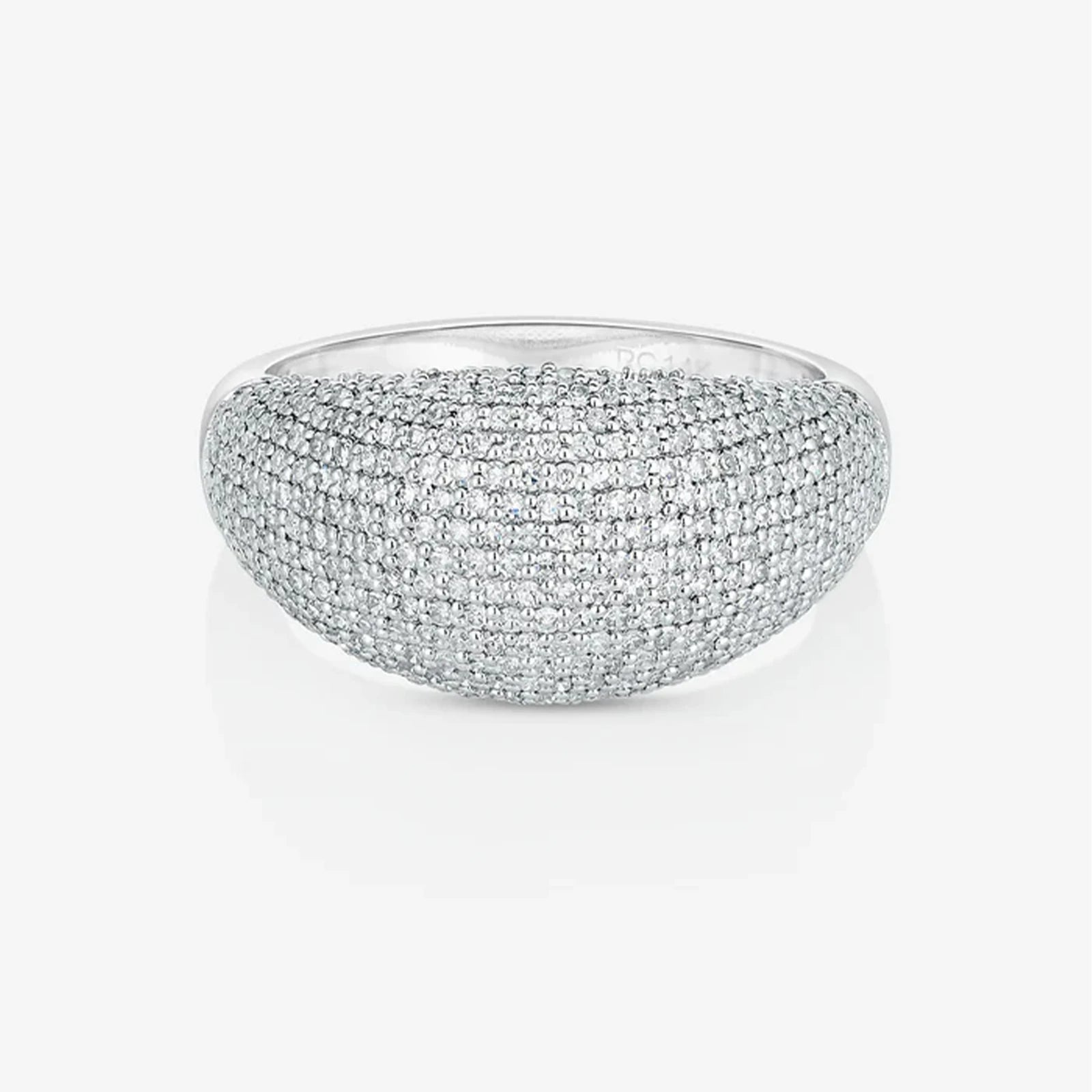 Full Zircon Pave Large Ring