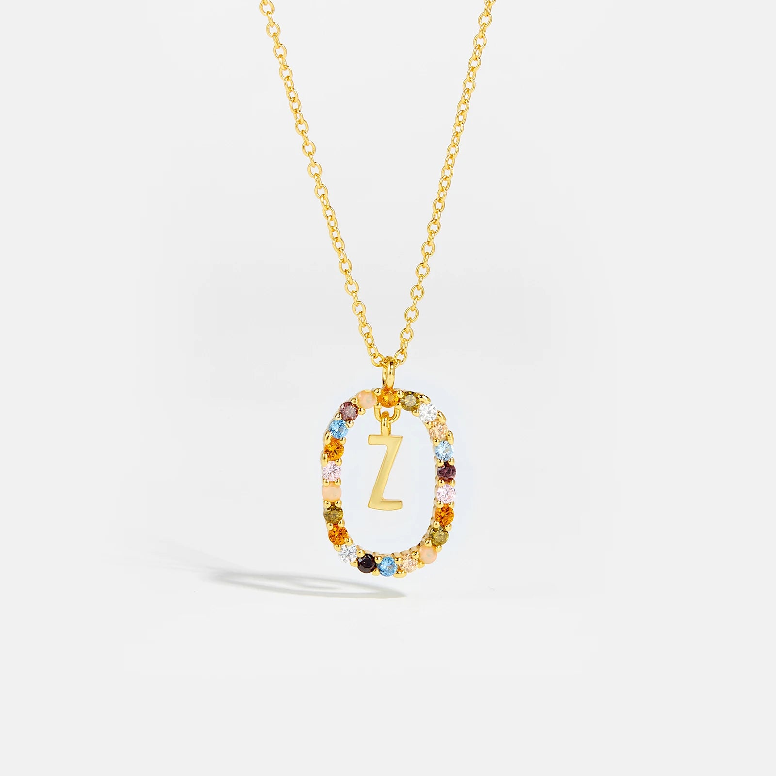 Gold Letters A - Z  Necklace, Say My Name.