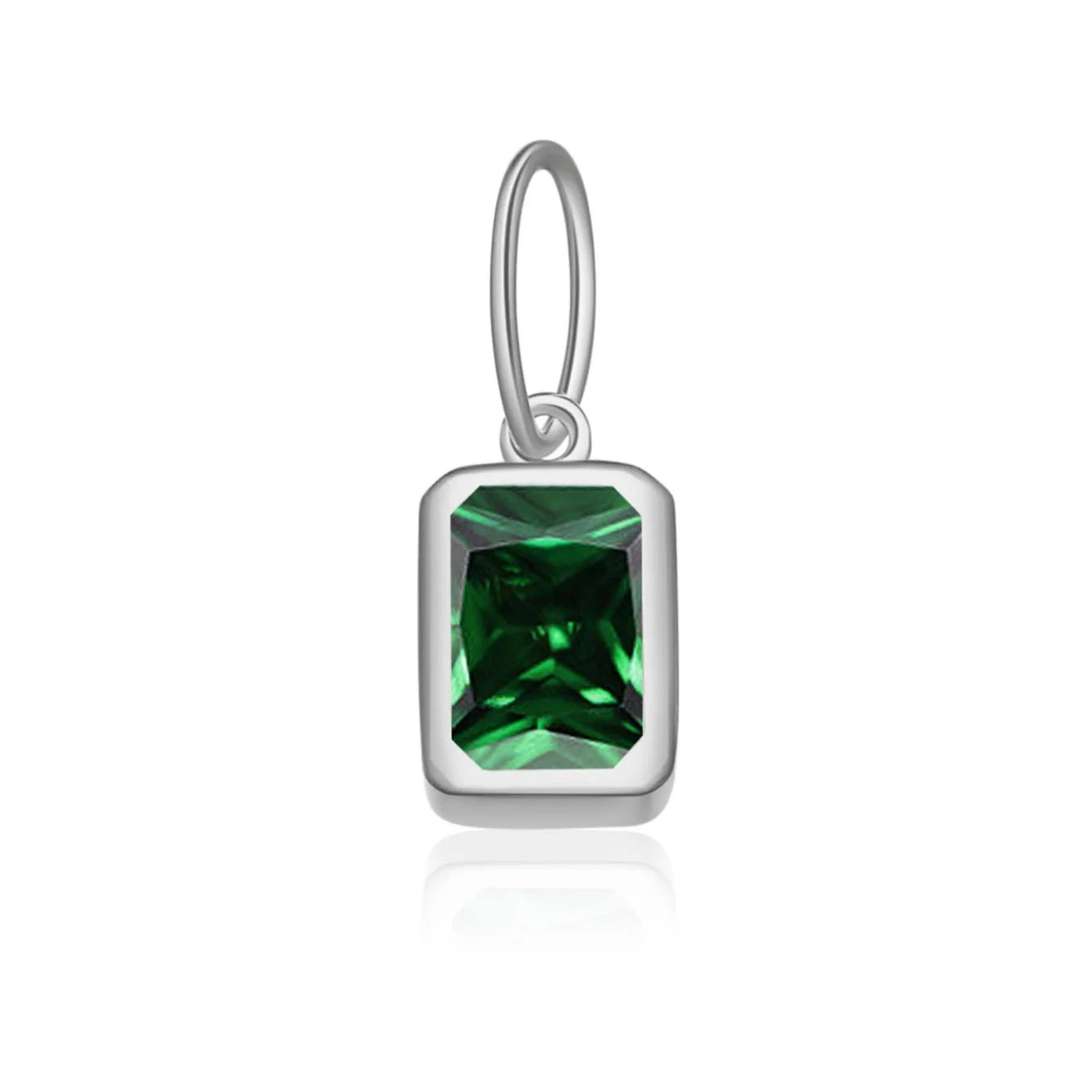 12 Birthstone Clips Charm Beads Pendant For Necklace And Bracelet