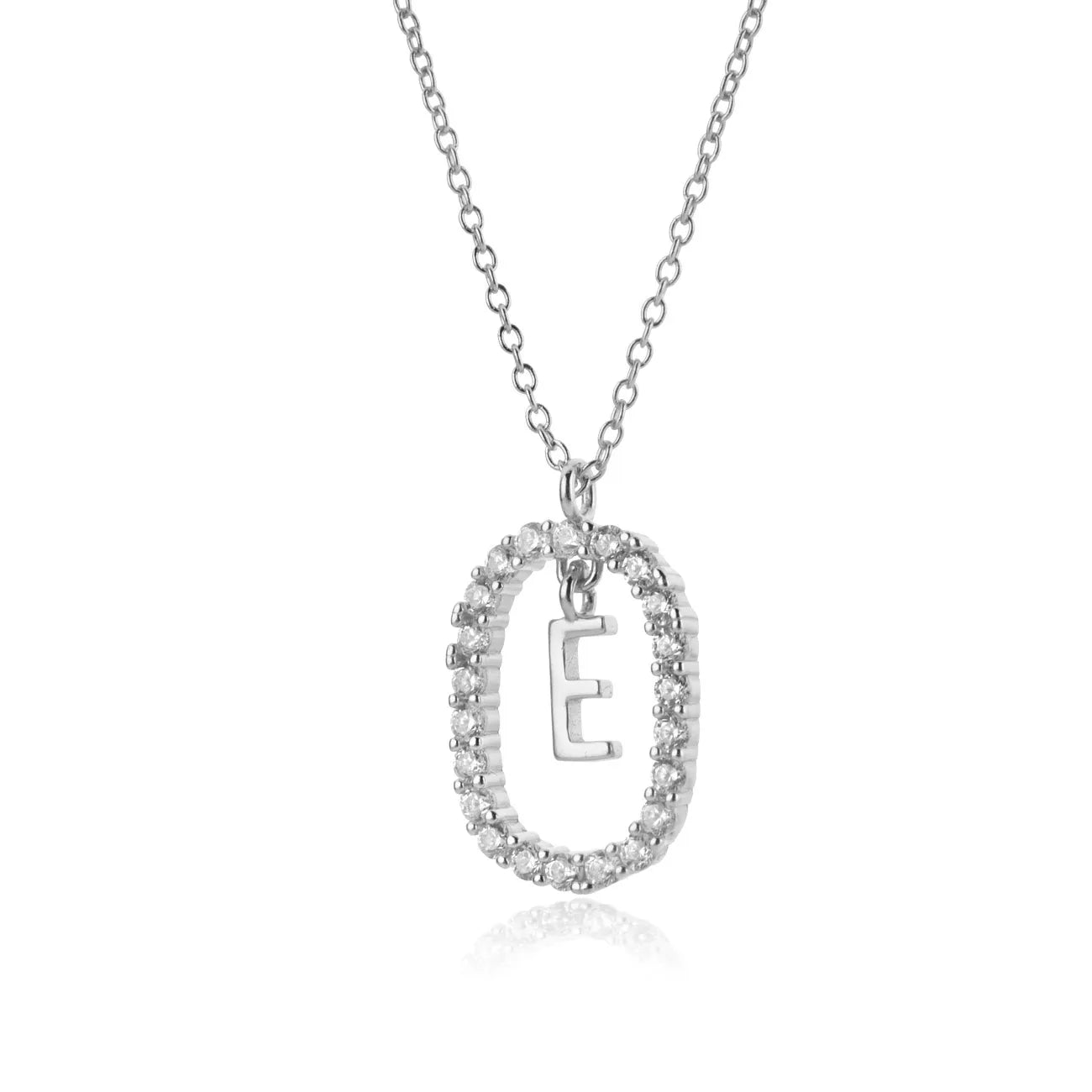 Alphabet 26 Letter A-Z Pendant Long Chain