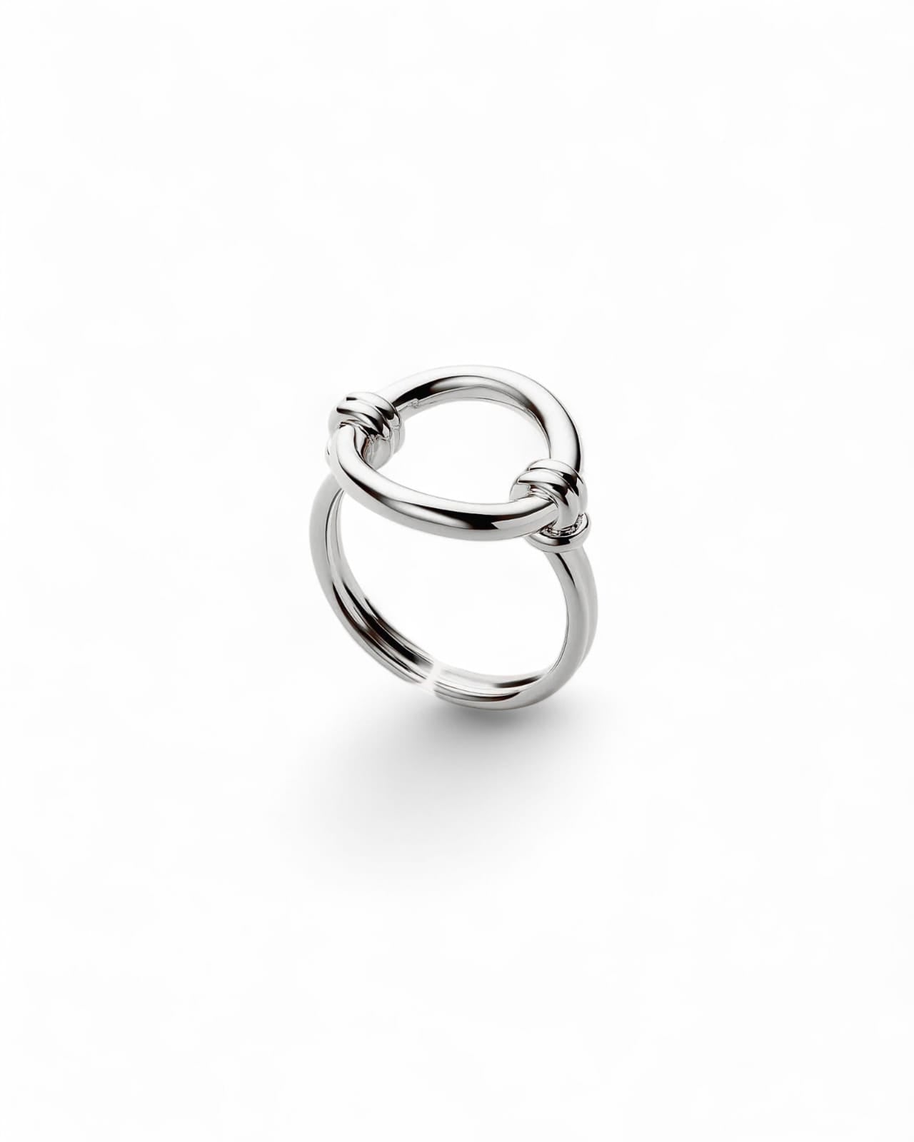 Round Hollow Thin Open Resizable Ring